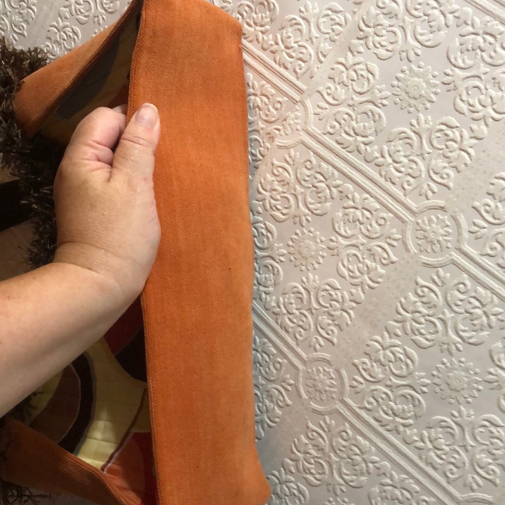 Zig Zag Multicolored Mod Swirl Print Bag - image 5